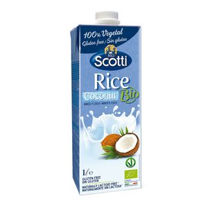 Bebida scotti vegetal arroz coco x1l