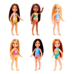 Muñeca Barbie chelsea surtido de playa