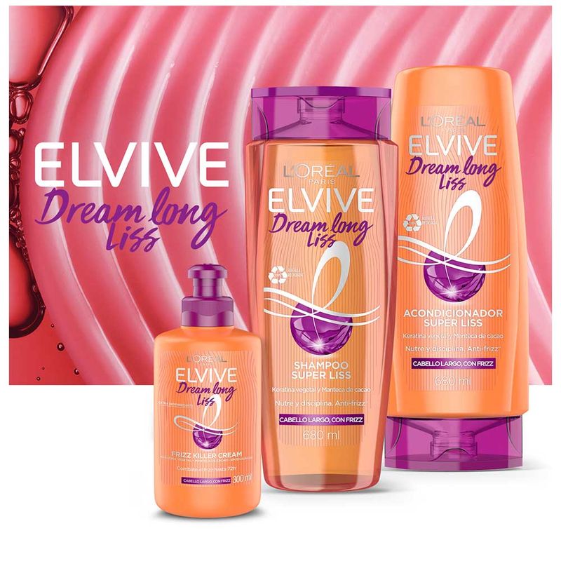 Shampoo Elvive L´Oréal Paris dream long liss 680ml Jumbo