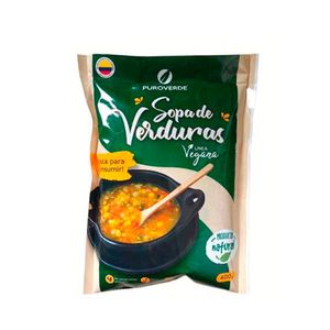 Sopa Puroverde con verduras línea vegana x400g