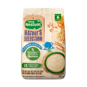 Cereal infantil Nestum nature's selection 5 cinco cereales quinoa x180g
