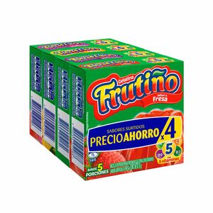 Gelatina Frutiño surtido x4 und x35g c/u