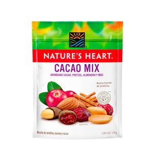 Frutos secos Natures Heart cacao mix doypack x170g