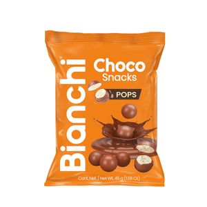 Chocolates Bianchi snacks pops x45g