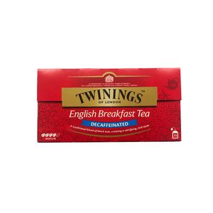 Te twinings descafeinado caja x25 bolsas x2g c/u