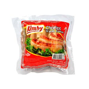 Chorizo kimby pollo tradicional x10undx500g