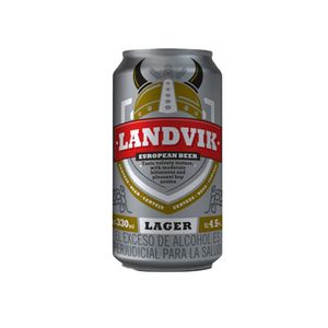 Cerveza landvik lager lata x330ml