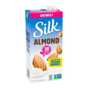 Bebida de almendras Silk sin azúcar x946ml