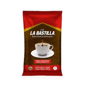 Café La Bastilla tostado molido fuerte x450g