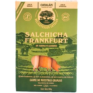 Salchicha Catalán frankfurt de cerdo x 300g