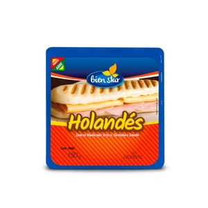 Queso holandés Bien Star maduro graso 10 tajadas x150g