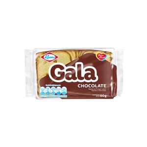 Ponque Gala chocolate tajada x60g