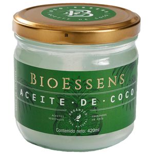 Aceite Bioessens coco orgánico x420ml