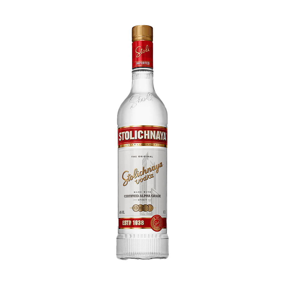 Vodka Stolichnaya botella x750ml Tiendas Jumbo