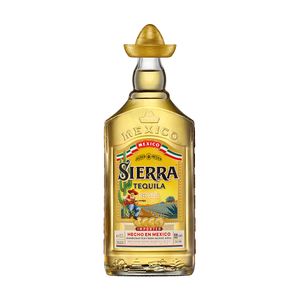 Tequila sierra reposado 75% agave azul x 750 ml