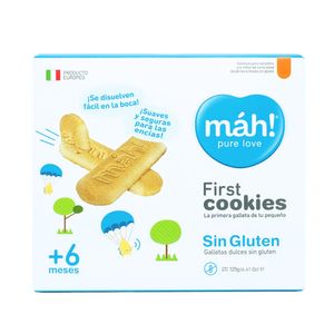 Galletas Infantiles Máh Sin Gluten +6 meses 125g