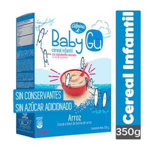 Cereal baby gu infantil arroz +6meses x350g