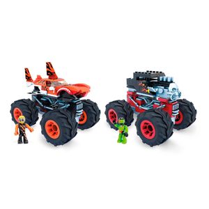 Juguete Hot Wheels mega construx camiones monster trucks