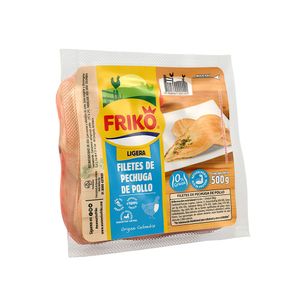 Filete de pechuga de pollo Friko linea ligera x500g