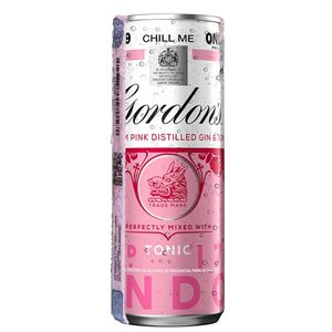 Aperitivo Gordons Tonic gin Pink x250ml