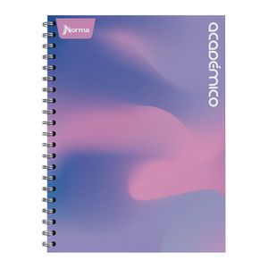 Cuaderno argollado durabook Norma academico femenino 80 hojas cuadriculado
