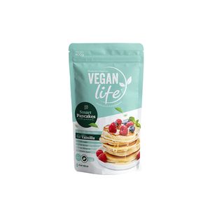 Mezcla para pancakes Vegan Life sabor a vainilla x400g