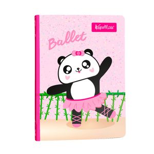 Cuaderno 1 materia cosido 100 Hojas Cuadriculado Panda Land Legis
