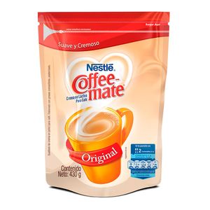 Coffee Mate Original Crema No Láctea  Bolsa x 430g