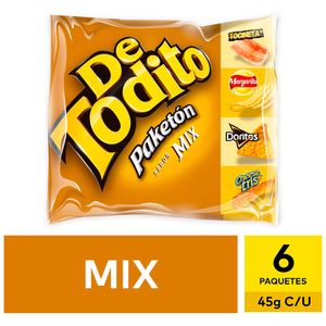 Pasabocas de Todito Mix Paketon x 300g