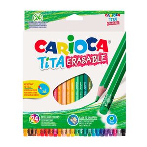 Colores borrables x24 und Carioca