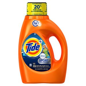 Detergente líquido Tide Sport con Febreze x 1.36l 59 lavados