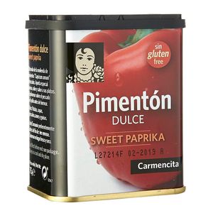 Pimentón dulce lata  Carmencita x  75 g