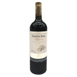 Vino Santa Ana cabernet sauvignon reserva botella x 750 ml