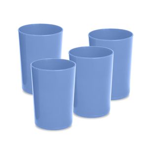 Set x 6 vaso 10 onz azul