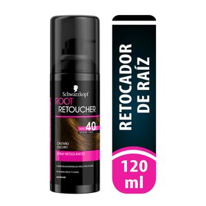Retocador Root retoucher castaño oscuro spray x120ml
