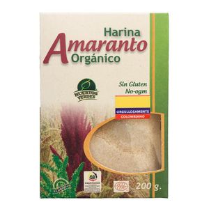 Harina Huertos Verdes amaranto orgánico x 200g