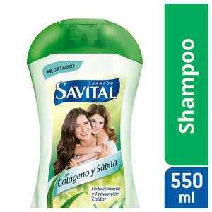 Shampoo Savital con colageno x550ml
