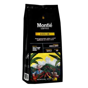 Cafe montie excelso fuerte grano x340g