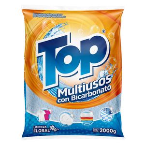 Detergente top polvo multiusos bicarbonato x2000g