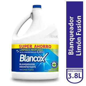 Blanqueador Blancox limón fusion x3.8l