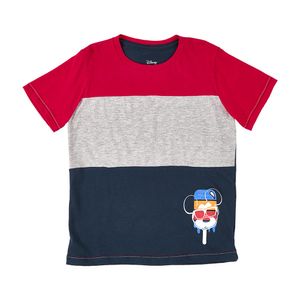 Camiseta moda diseño clear gel manga corta niño bno23 Mickey