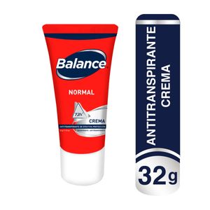 Desodorante Balance mini crema efectiva protección normal unisex x32gr