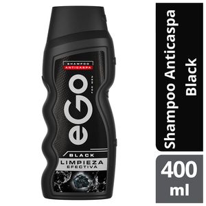 Shampoo Ego black limpieza efectiva x400ml