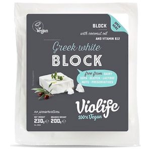 Bloque de queso Violife vegano griego x230g