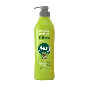 Shampoo Muss alta nutrición aguacate x1000ml