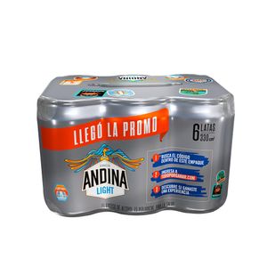 Cerveza andina light lata x6undx330mlc-u big promo