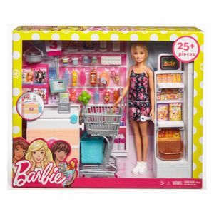 Muñeca Barbie supermercado de Muñeca Barbie mattel