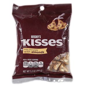 Kisses Hershey’s con almendra bolsa medi x150 gr