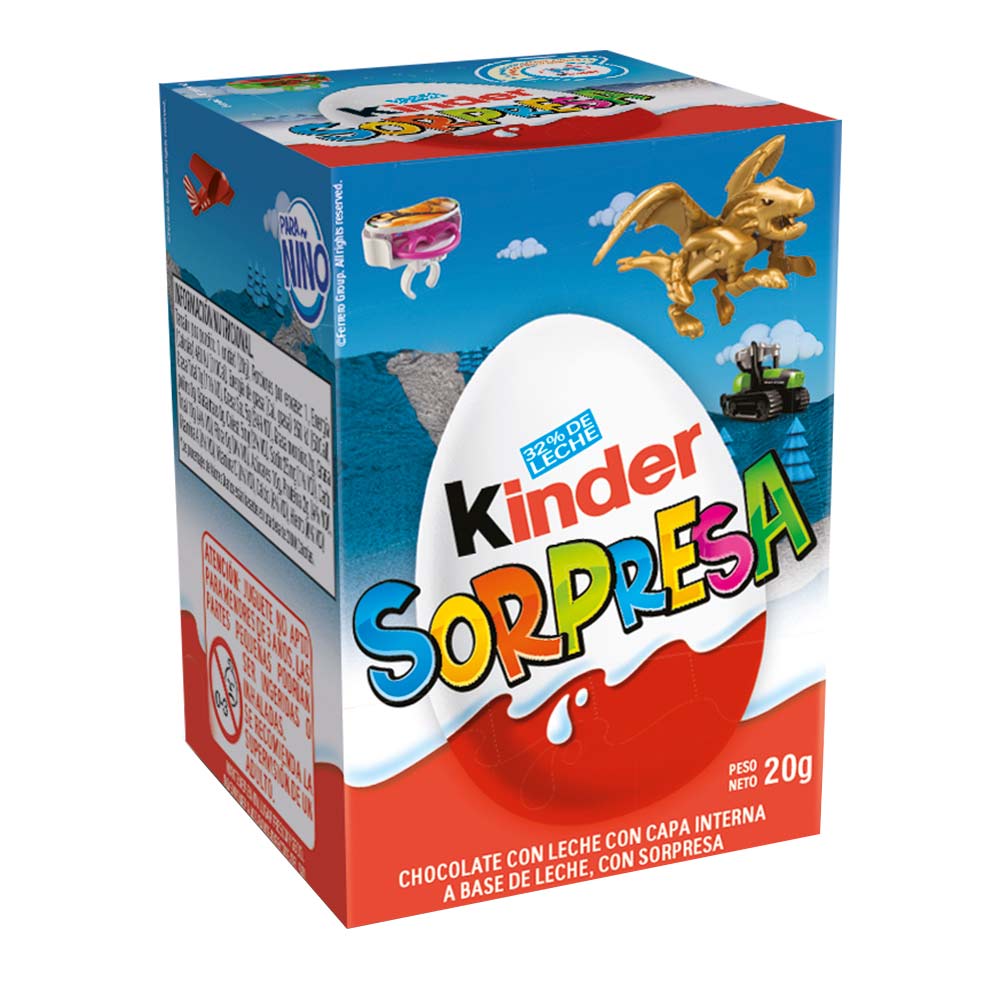 Huevo Kinder sorpresa niño x 20 g-tiendasjumbo.co - Tiendas Jumbo