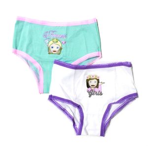 Panty x 2 para  niña estampado  (Talla L) - Emoji